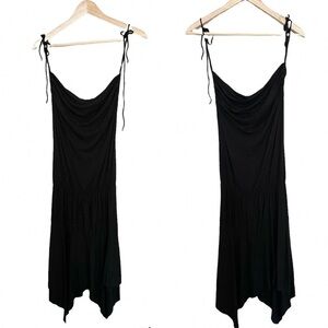 McGinn Tie Shoulder Jersey Dress